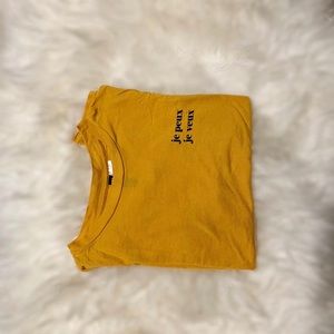 Mustard h&m womens shirt